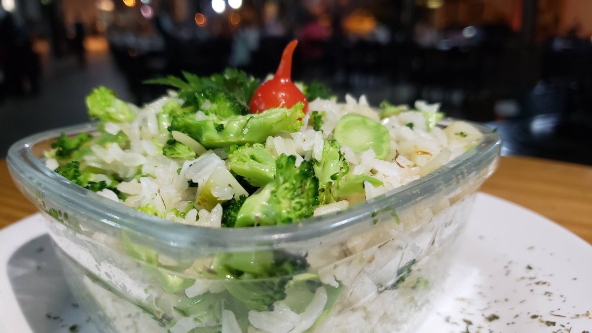 ARROZ COM BRÓCOLIS