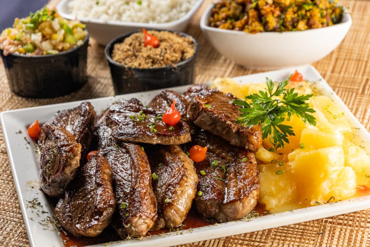 PICANHA COM GUARNIÇÕES (1,2kg)